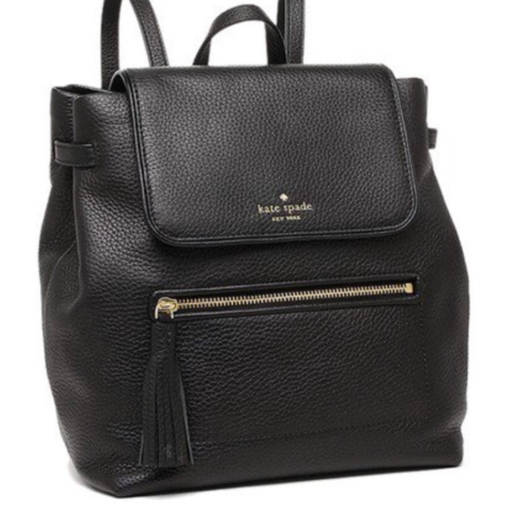 Kate Spade Black Backpack